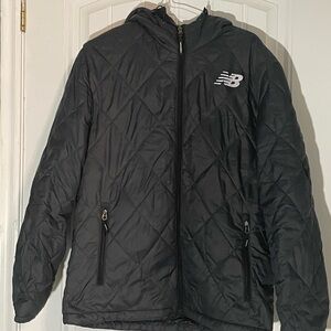 New Balance Black Puffer Jacket